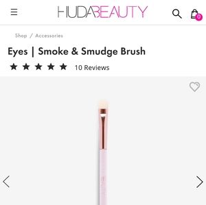 Huda Beauty Eyes Smoke & Smudge Dual ended brush